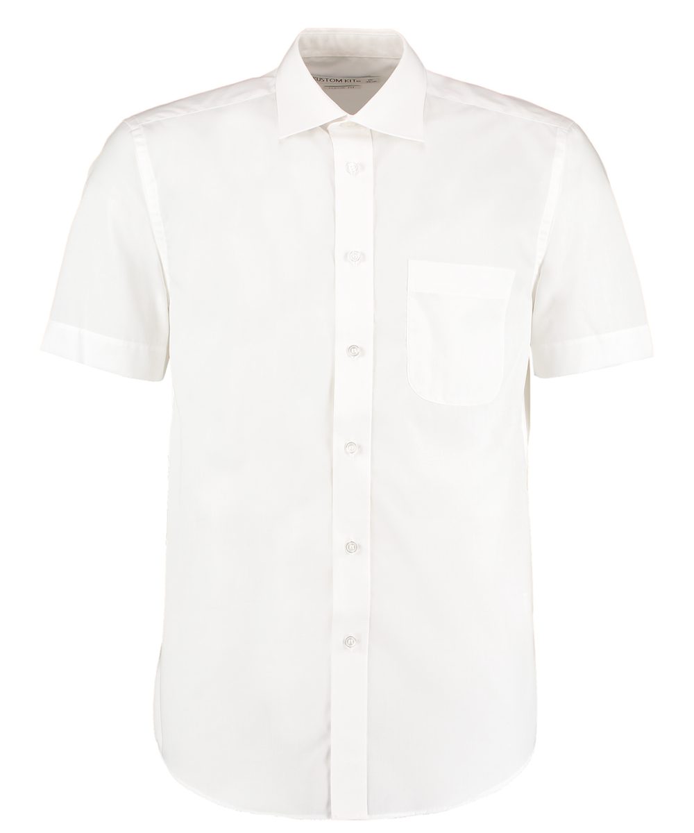 White Business shirt short-sleeved (classic fit)