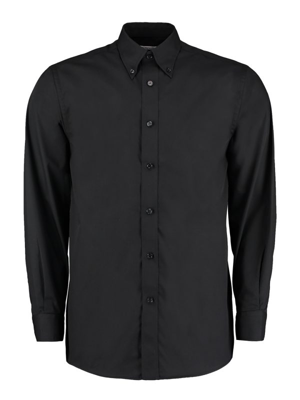 Black Workforce shirt long-sleeved (classic fit)