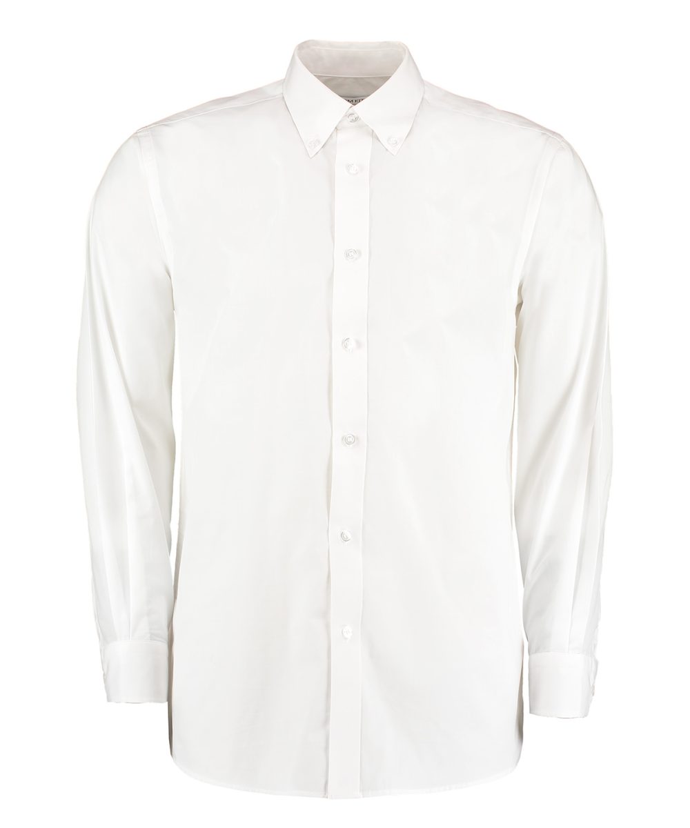 White Workforce shirt long-sleeved (classic fit)