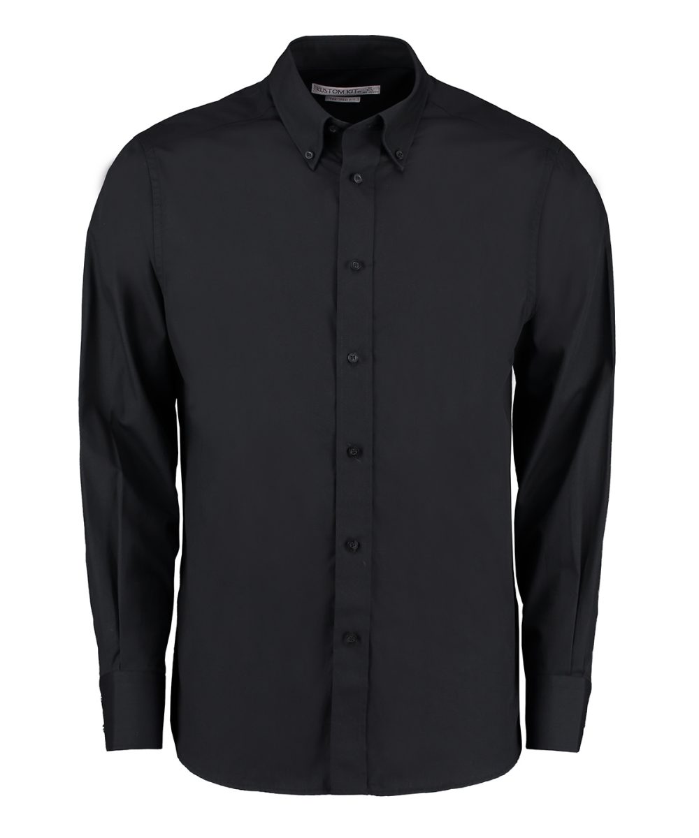 Black City business shirt long-sleeved (tailored fit)