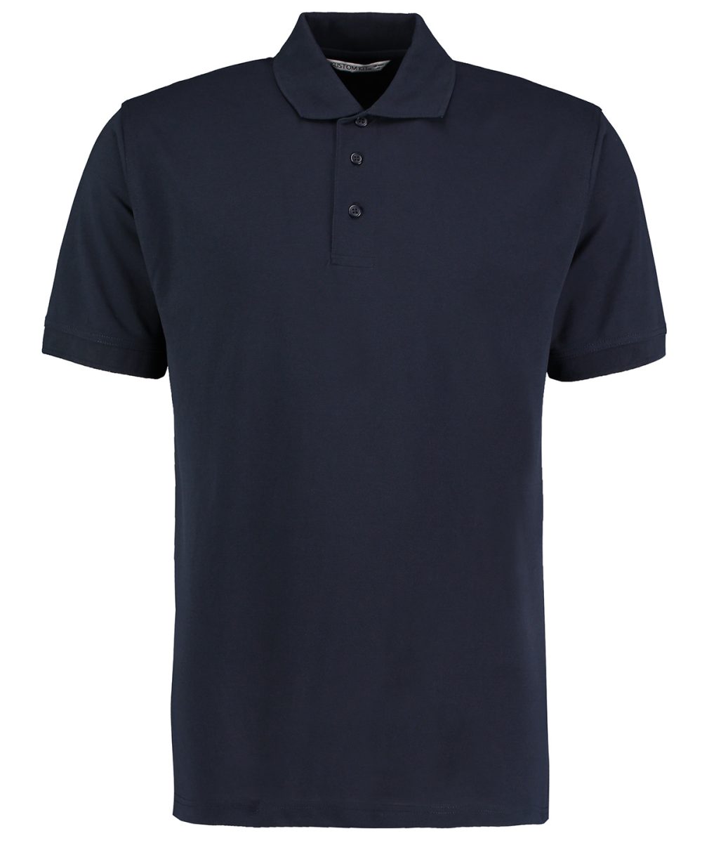 Navy*† Klassic polo with Superwash® 60°C (classic fit)