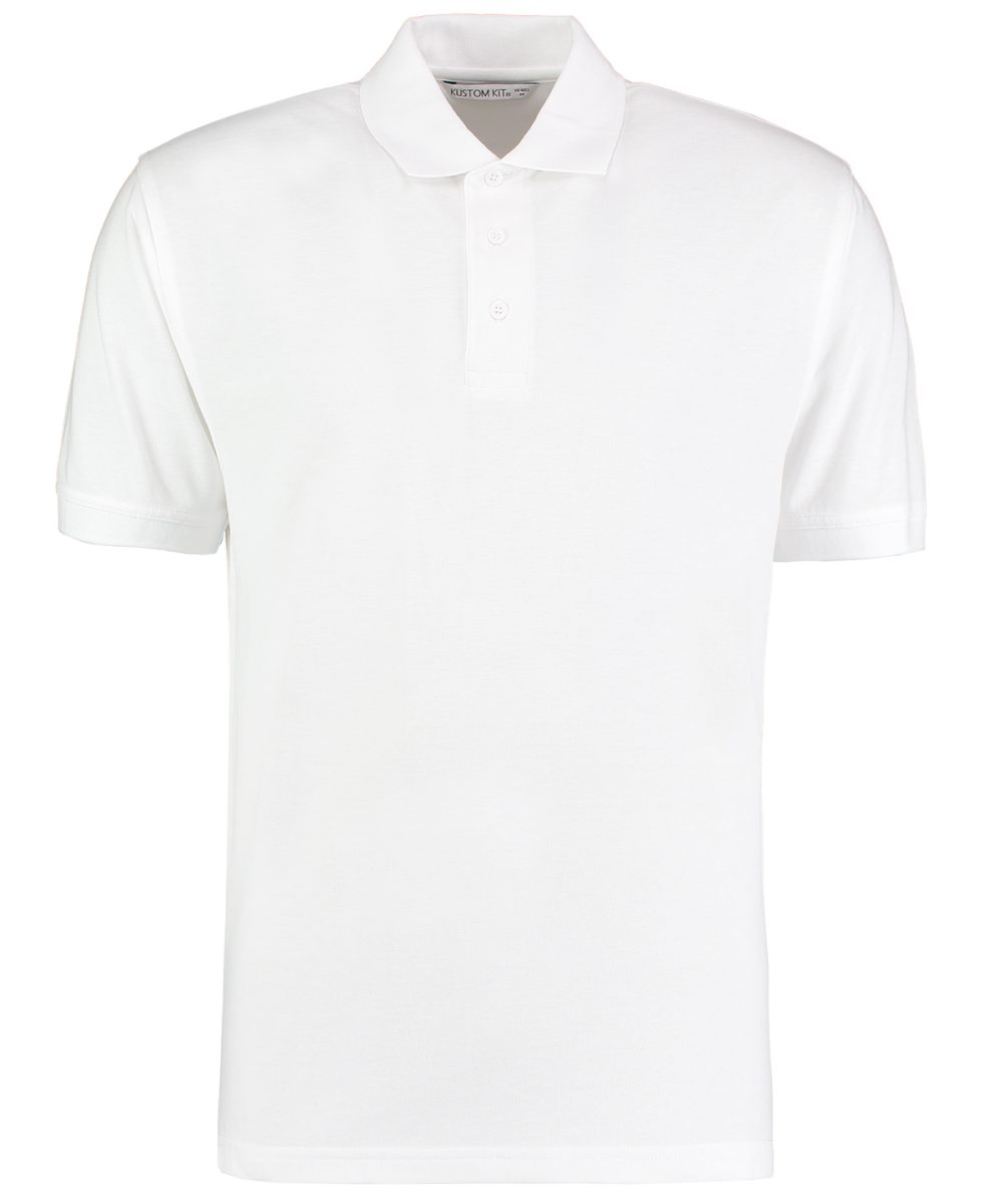 White* Klassic polo with Superwash® 60°C (classic fit)