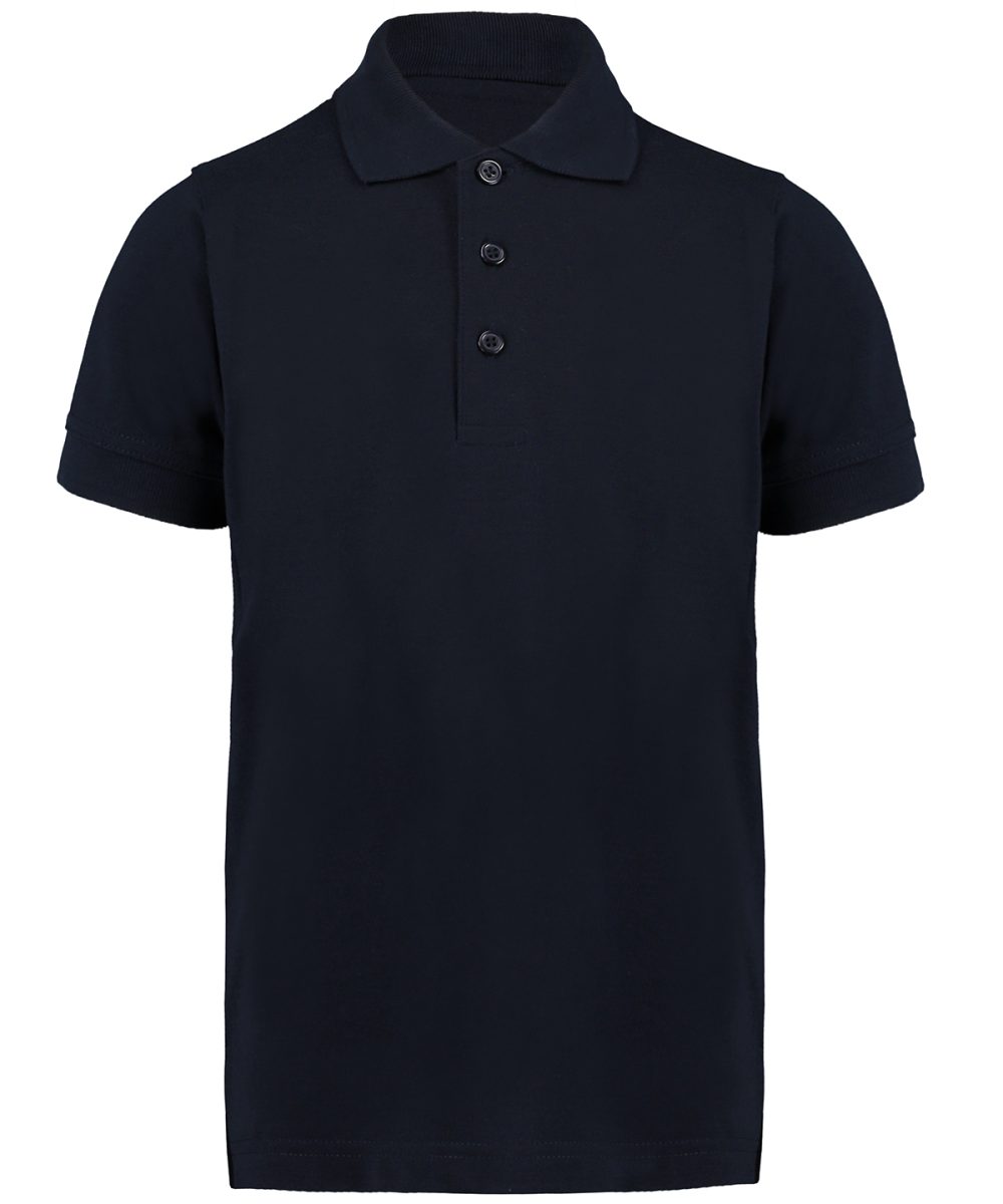 Navy Klassic polo kids with Superwash® 60°C (classic fit)