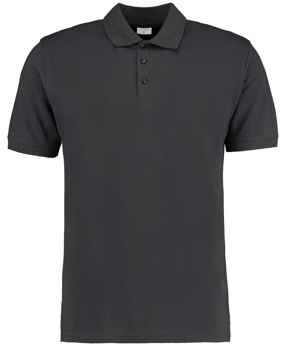 Graphite Klassic polo short sleeved Superwash® 60ºC (slim fit)