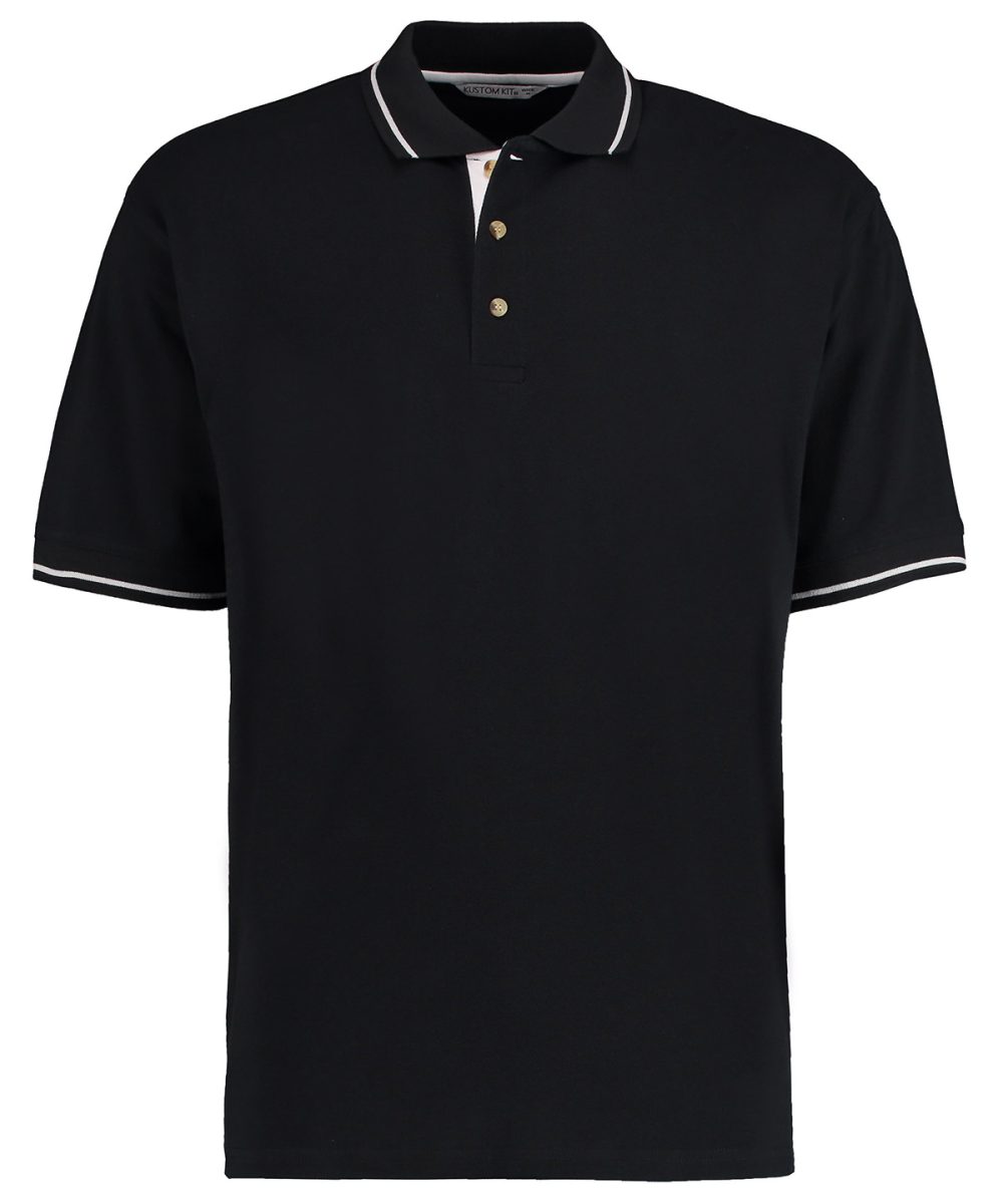 Black/White St Mellion polo (classic fit)