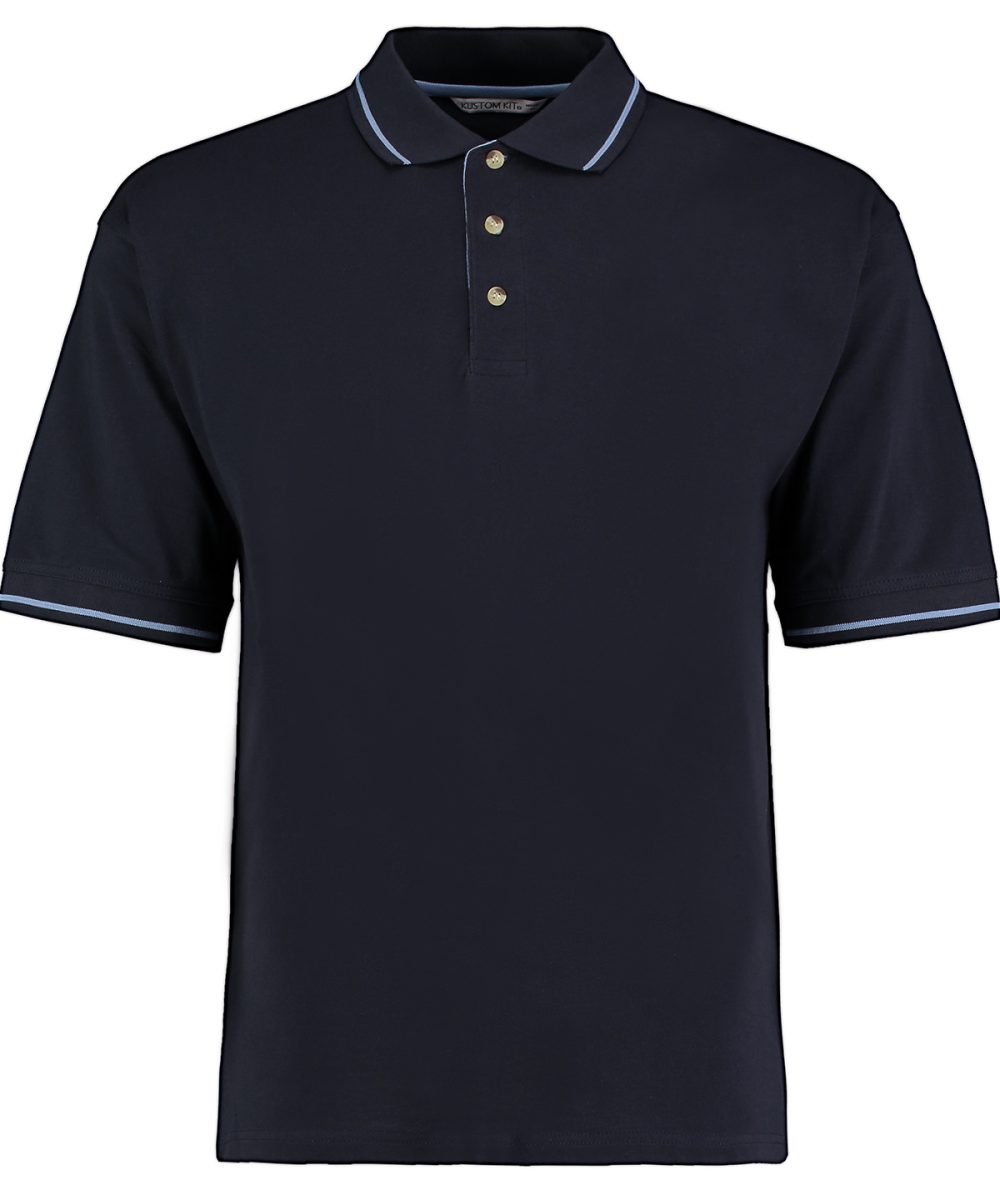 Navy/Light Blue St Mellion polo (classic fit)