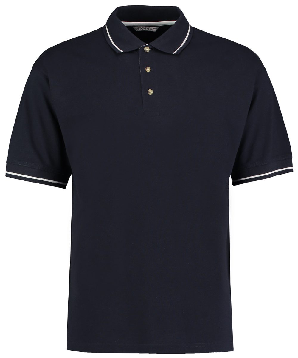 Navy/White St Mellion polo (classic fit)