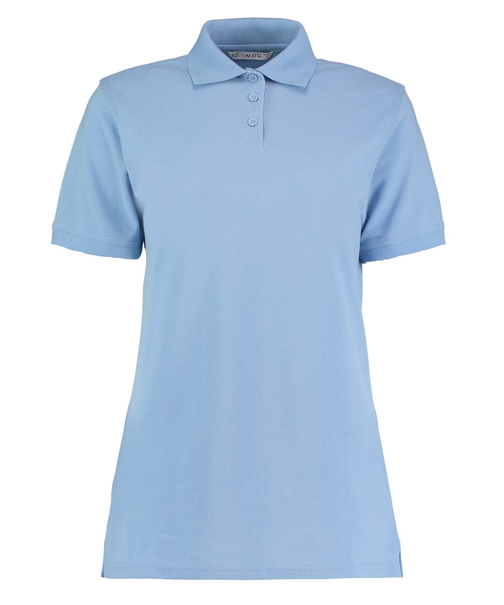 Light Blue Klassic polo women's with Superwash® 60°C (classic fit)