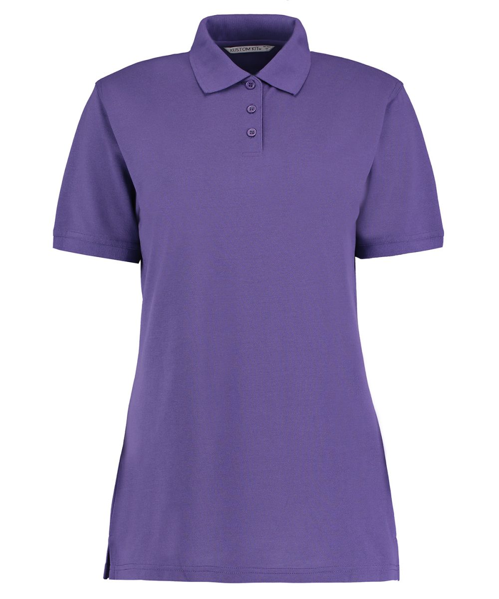 Purple Klassic polo women's with Superwash® 60°C (classic fit)