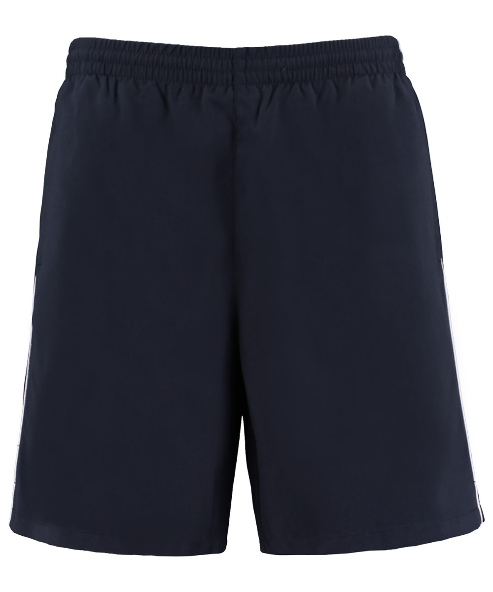 Navy/White Gamegear® track short (classic fit)