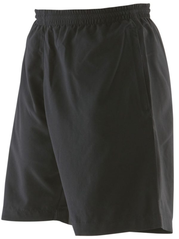 Black Microfibre shorts