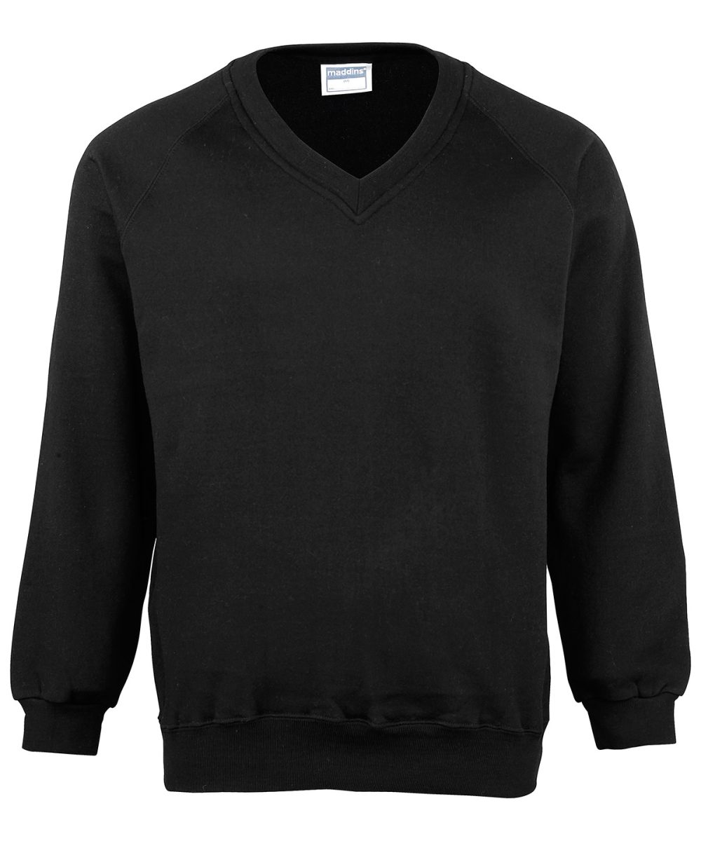 Black Kids Coloursure™ v-neck sweatshirt