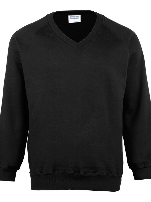 Black Kids Coloursure™ v-neck sweatshirt