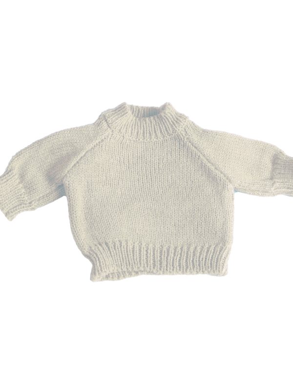 Cream* Teddy jumper