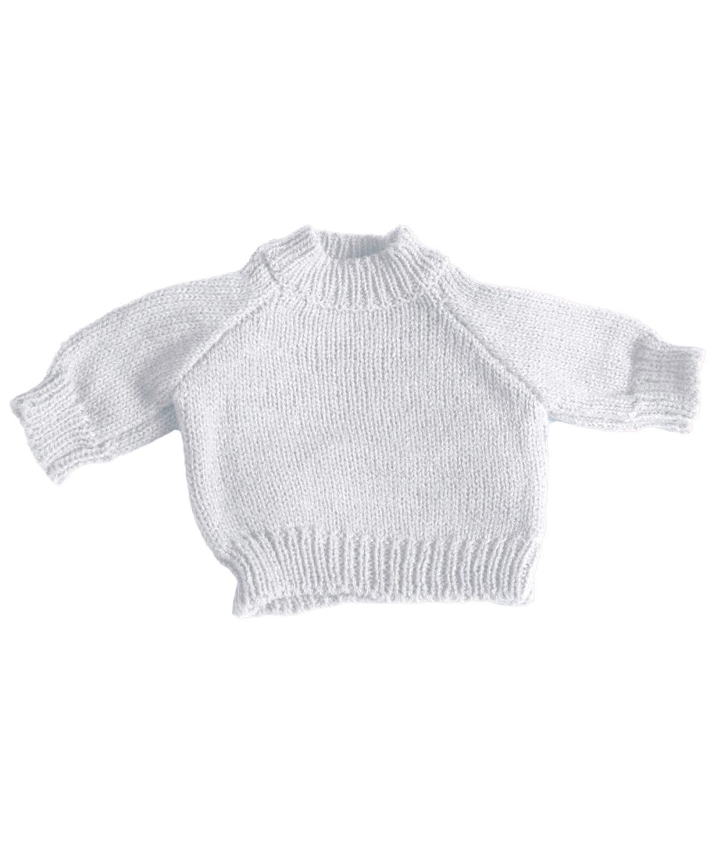 White* Teddy jumper