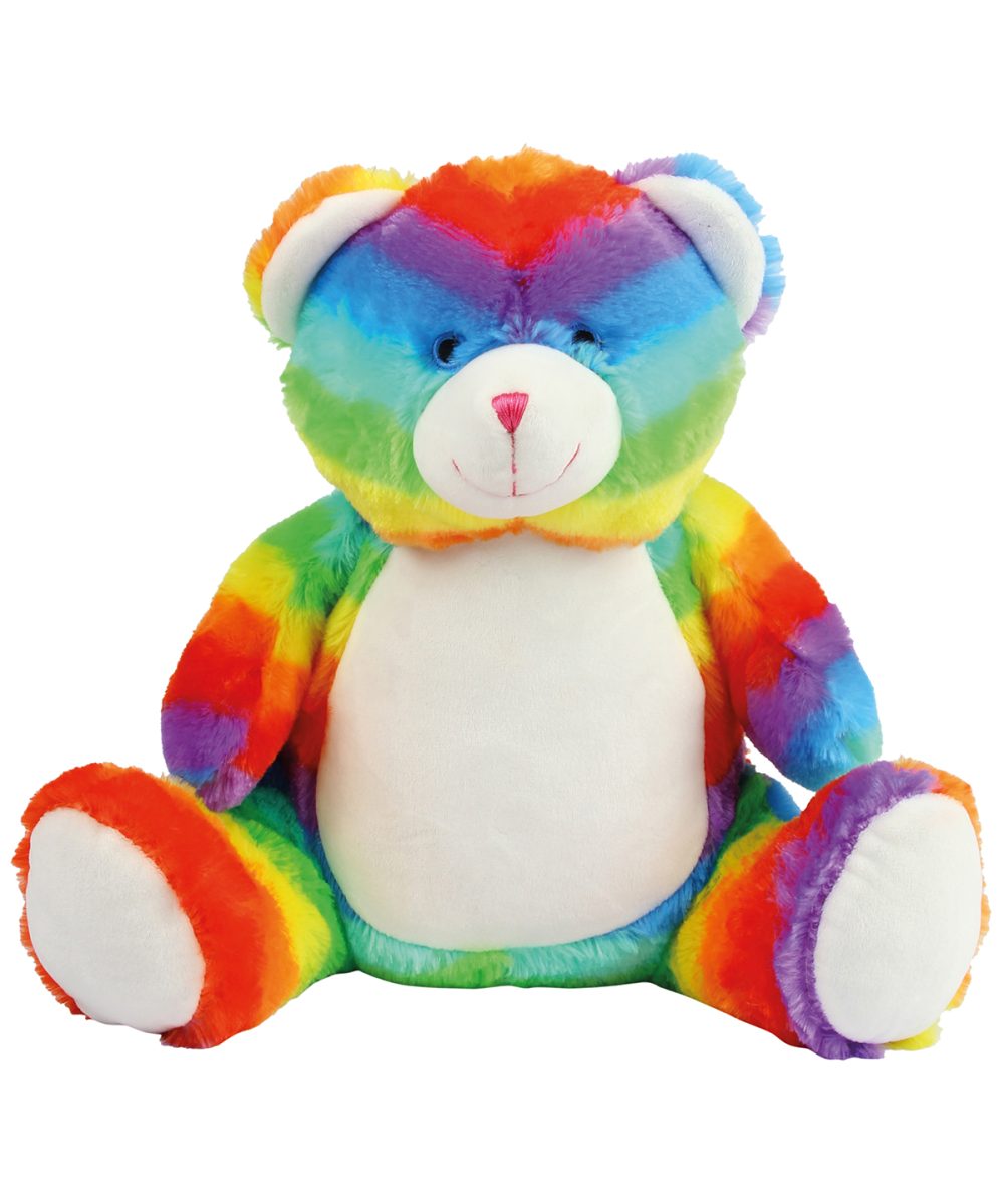 Multi Zippie rainbow bear