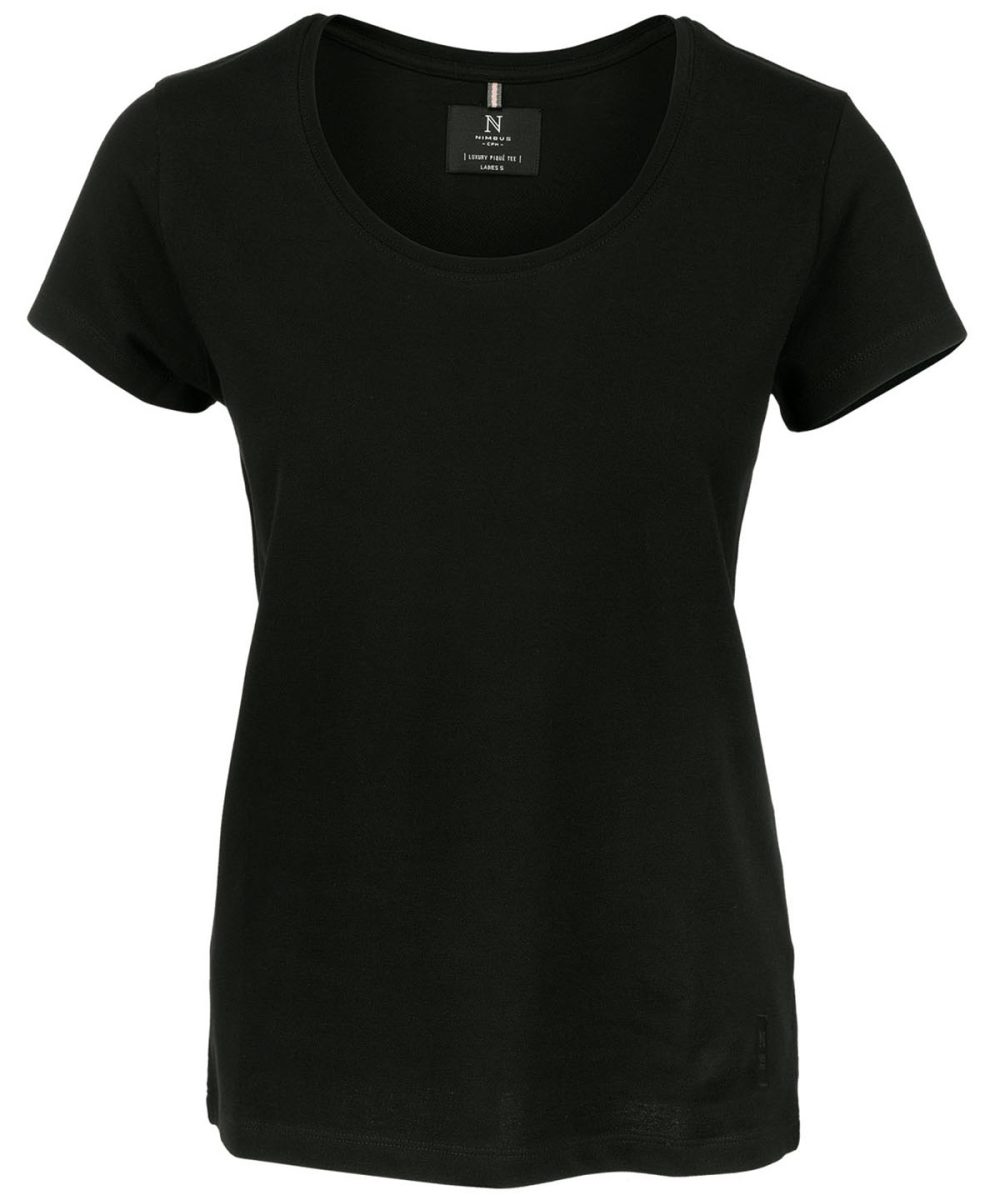 Black Women’s Danbury – the piqué tee