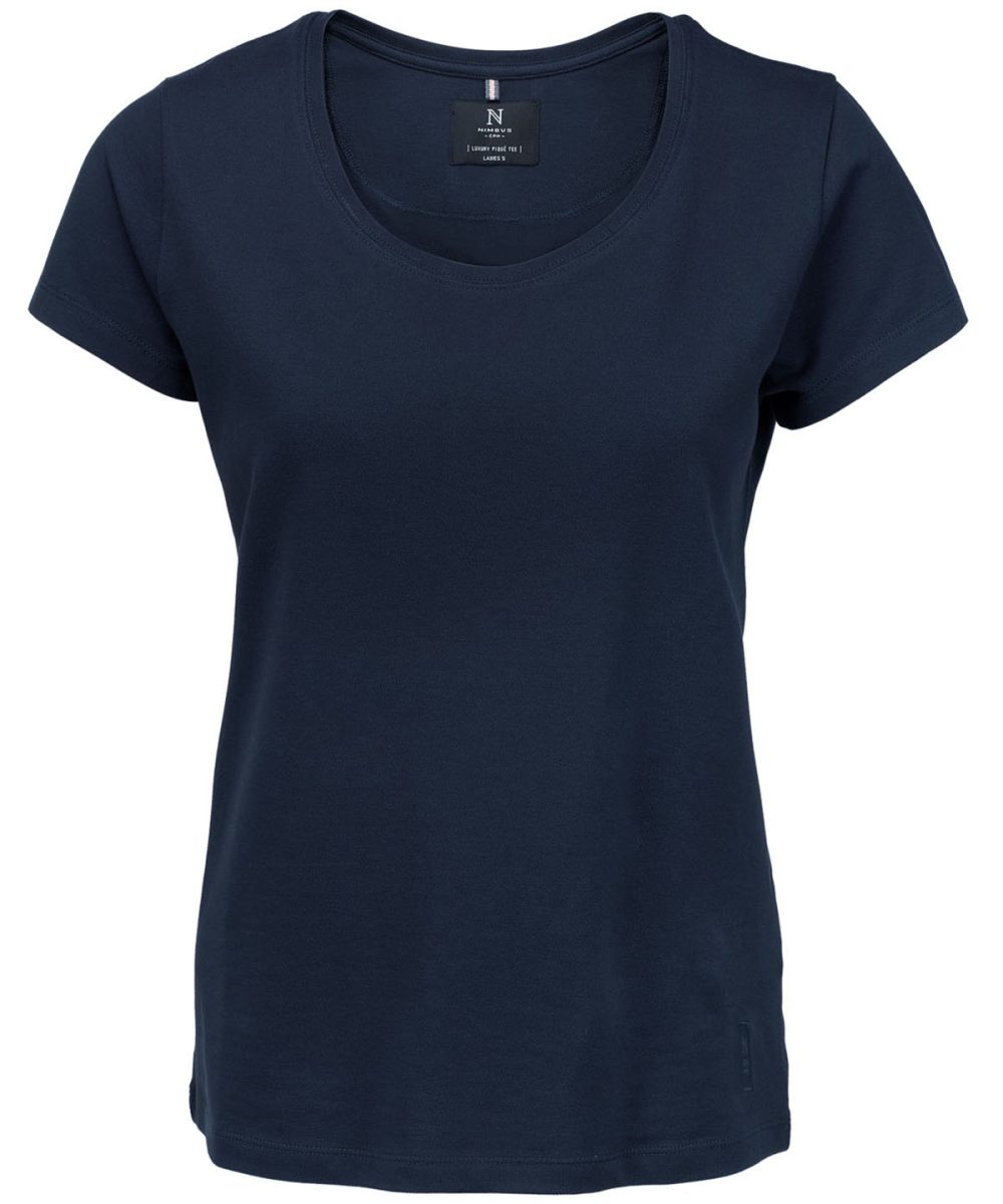 Navy Women’s Danbury – the piqué tee