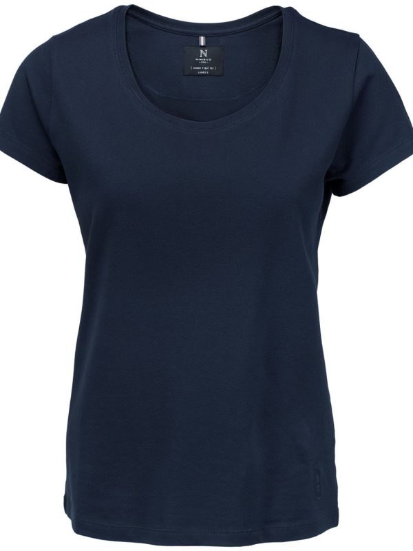 Navy Women’s Danbury – the piqué tee