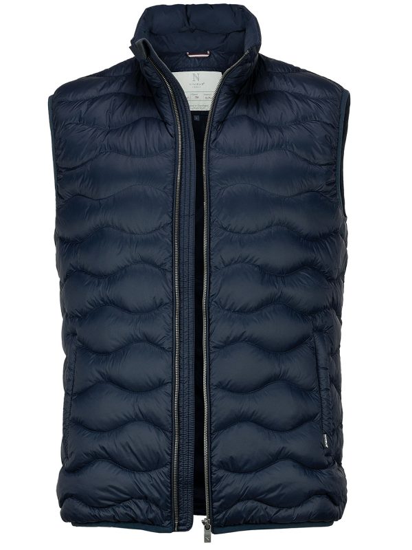 Midnight Blue Vermont – versatile down gilet