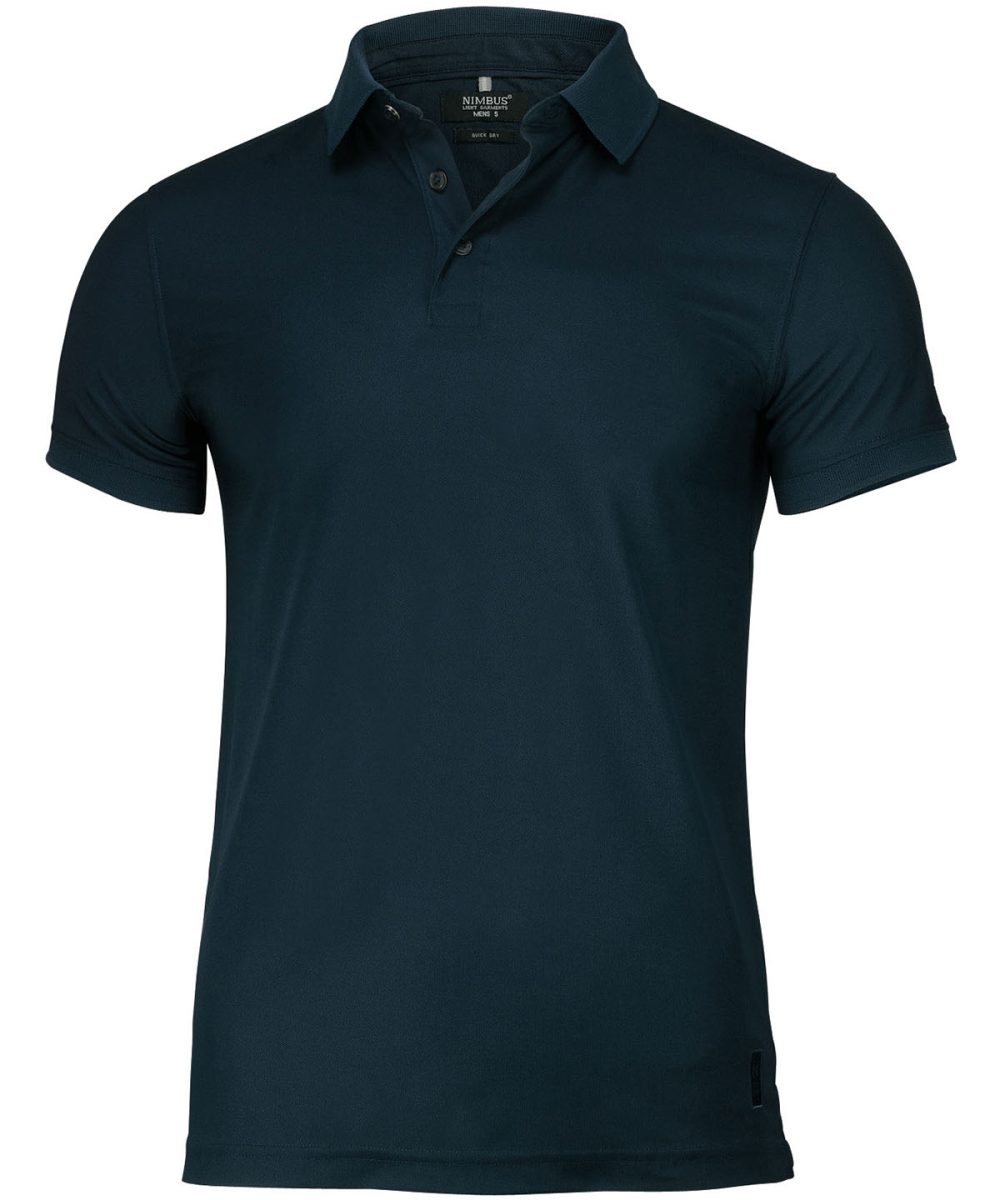 Navy Clearwater – quick-dry performance polo