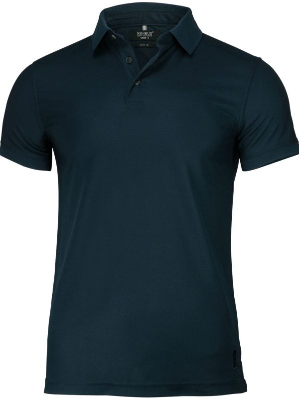 Navy Clearwater – quick-dry performance polo