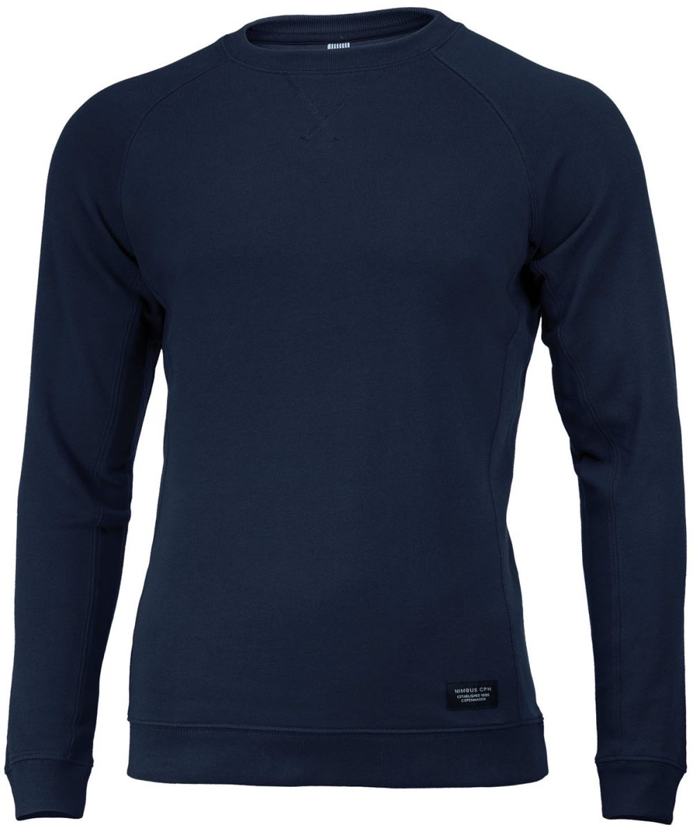 Navy Newport – luxury lightweight crewneck