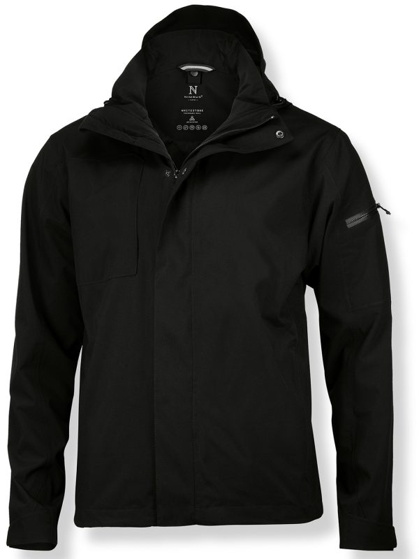 Black Whitestone – performance shell jacket