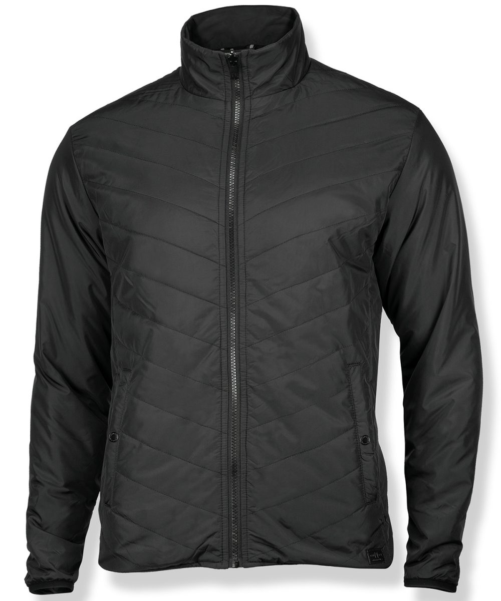 Charcoal Kendrick – fashionable quilted jacket