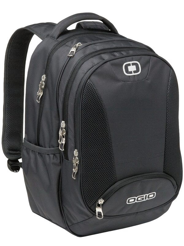 Black/Silver Bullion backpack