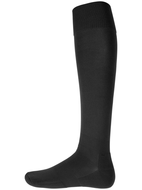 Black Plain sports socks