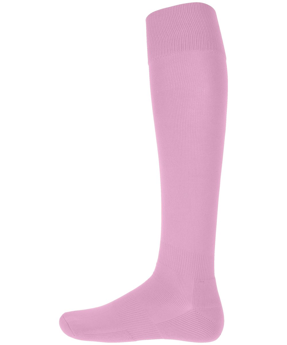 Deep Pink Plain sports socks