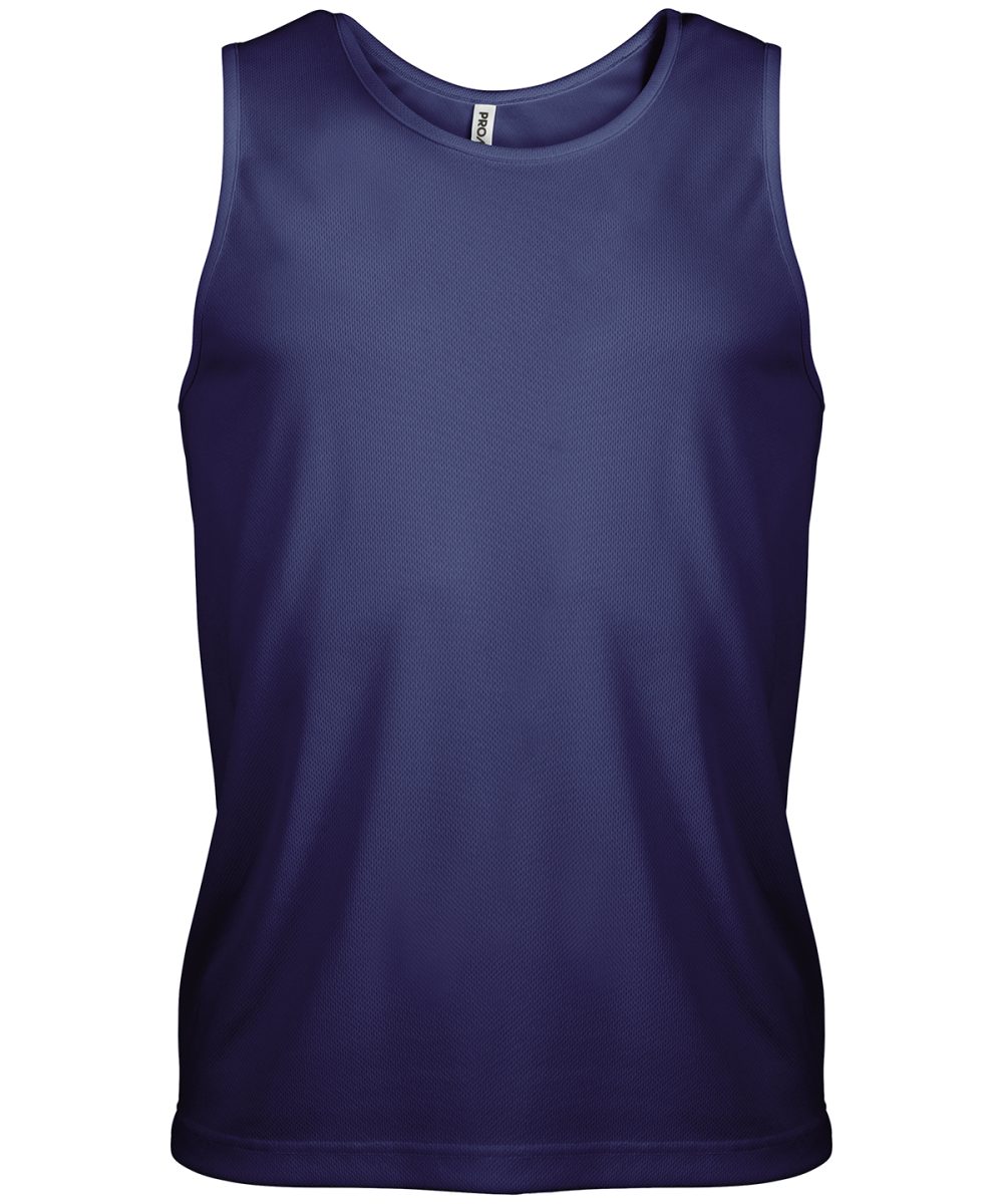 Navy Men's sports vest