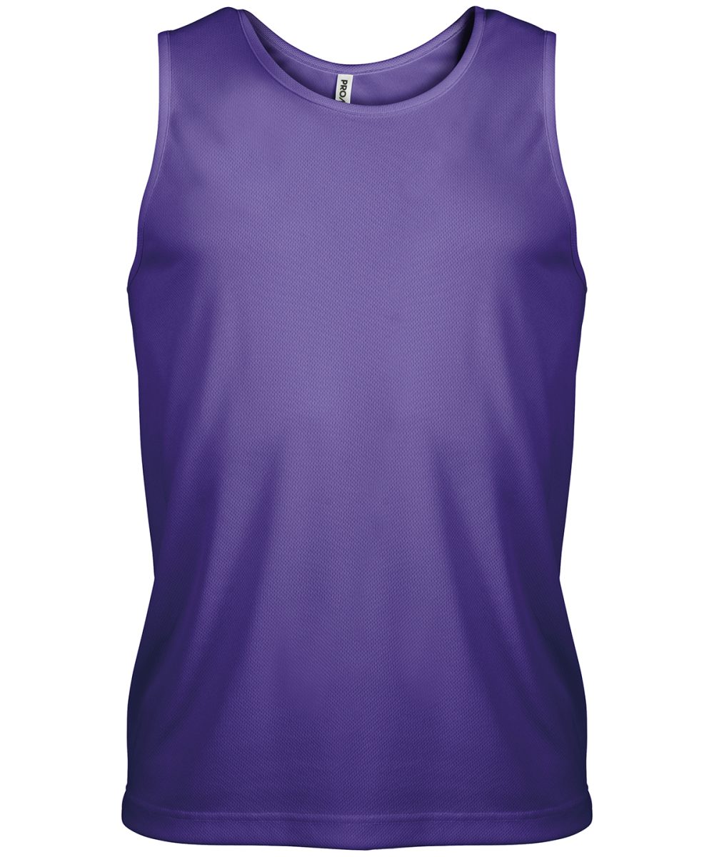 Violet Men's sports vest