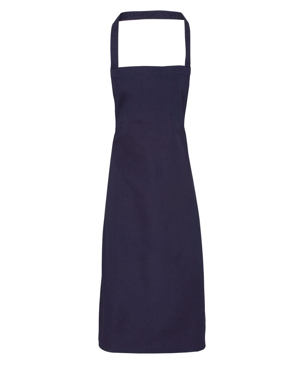 Navy 100% Organic Cotton Bib Apron