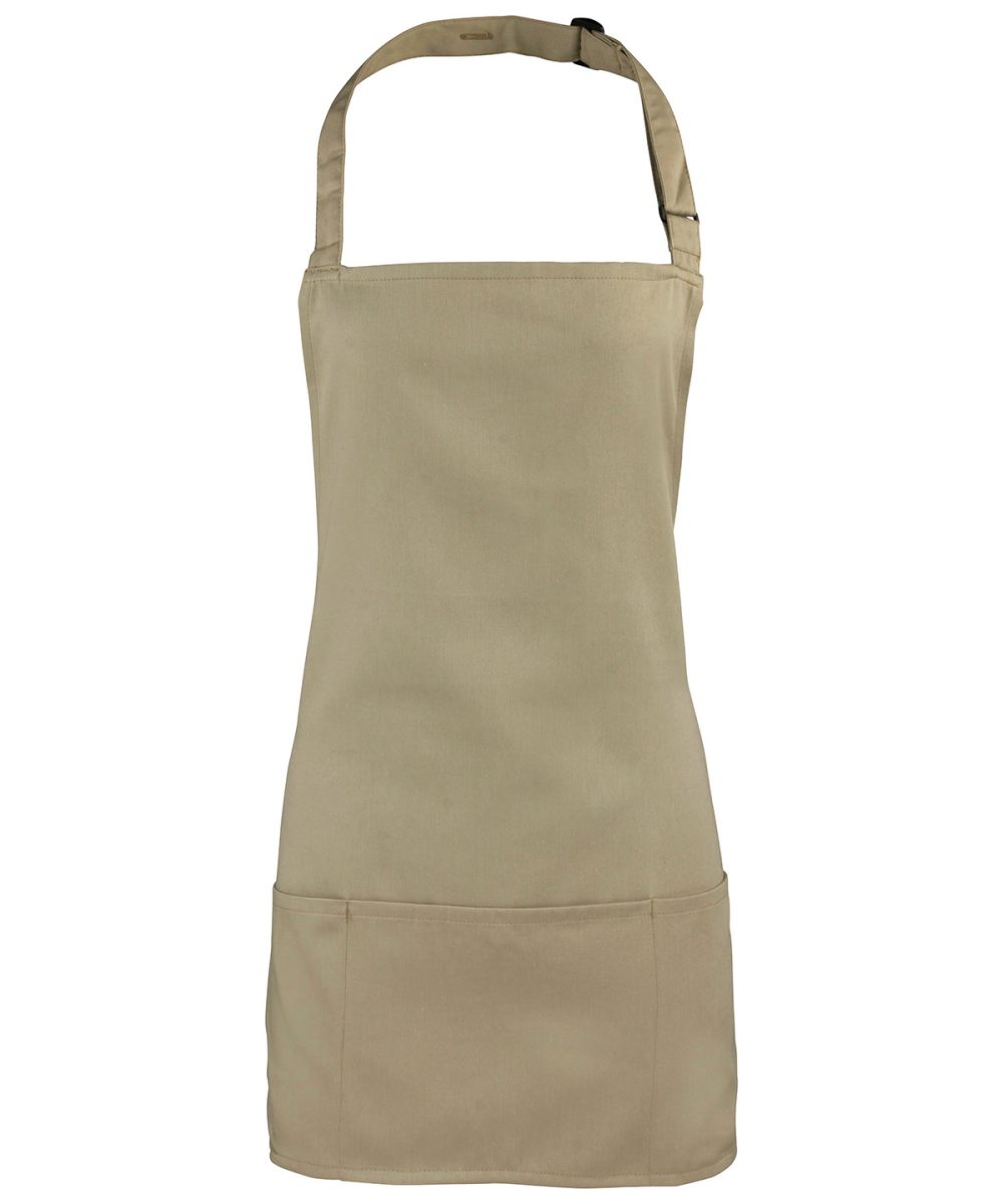 Khaki Colours 2-in-1 apron