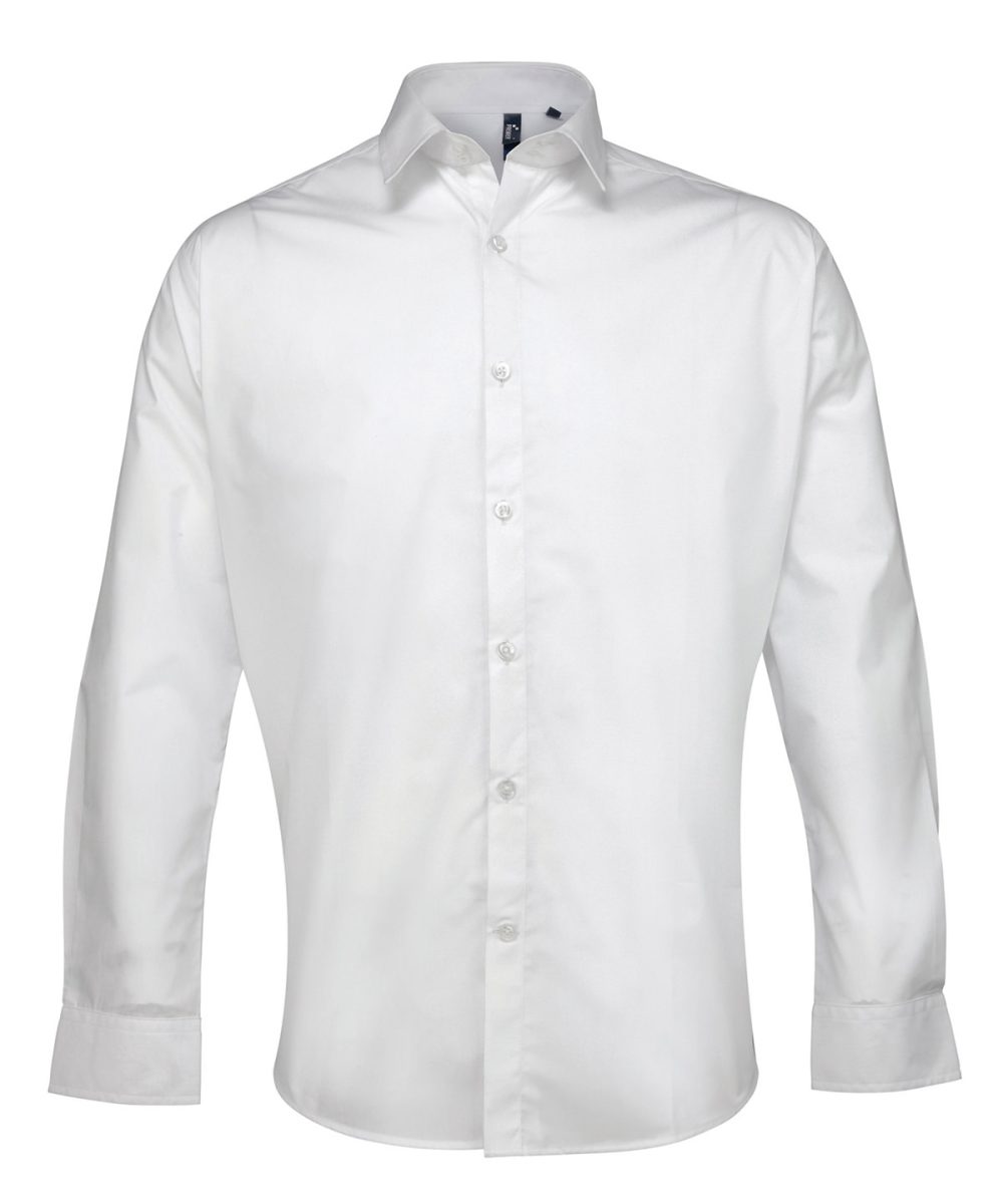 White Supreme poplin long sleeve shirt