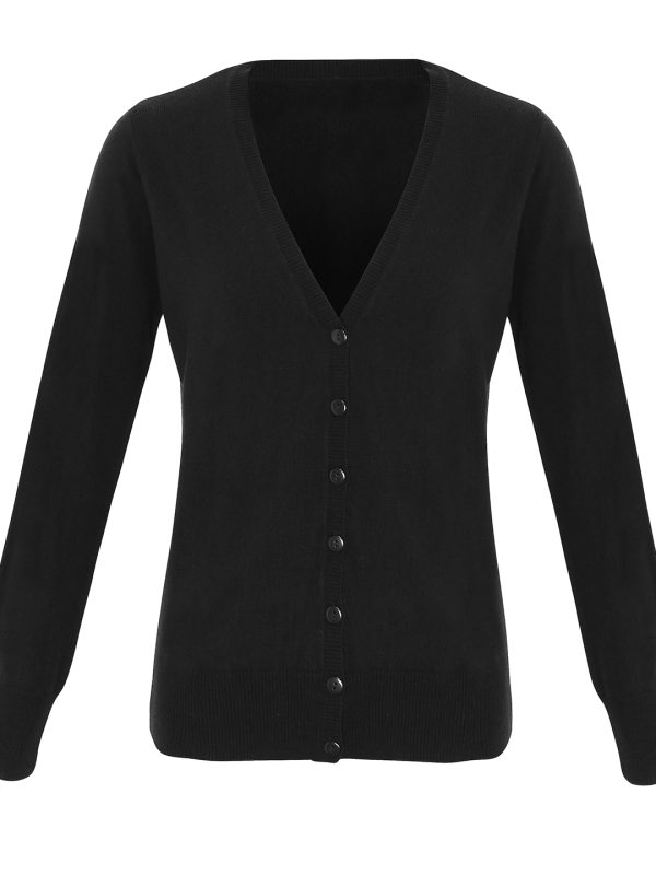 Black Women's 'essential' acrylic cardigan