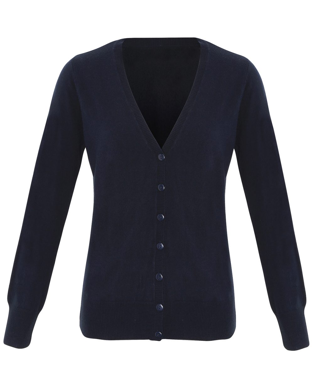 Navy Women's 'essential' acrylic cardigan