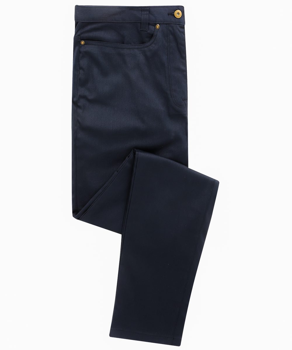 Navy Performance chino jeans