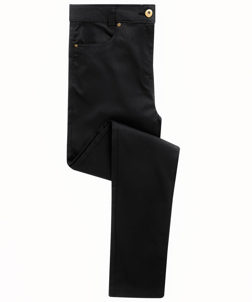 Black Women's performance chino jeans