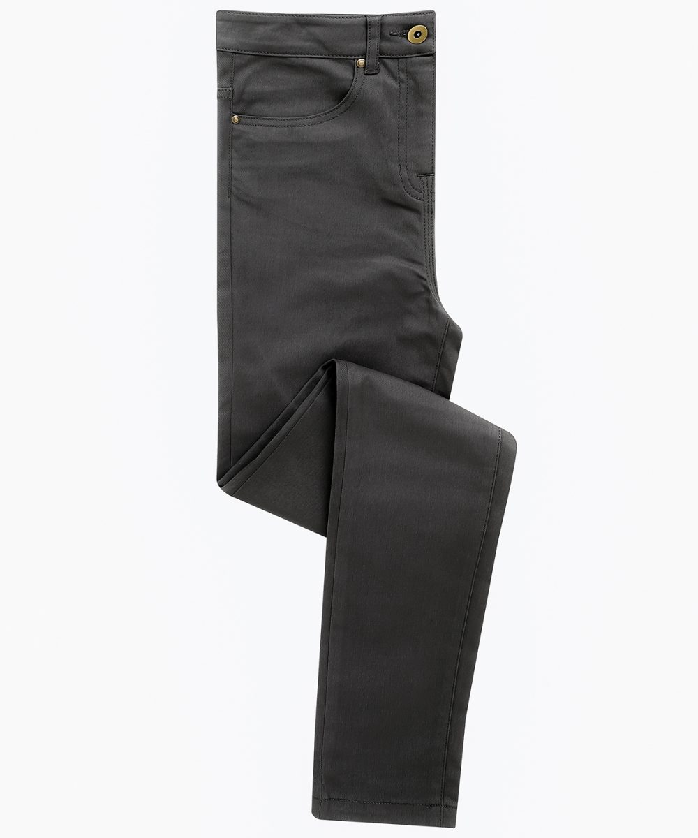 Charcoal Women's performance chino jeans