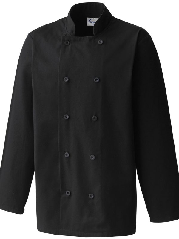 Black Long sleeve chef’s jacket