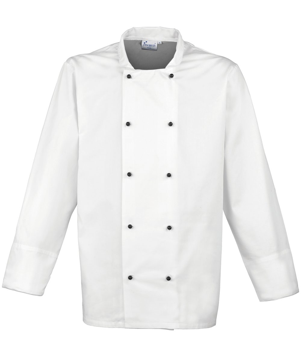 White Cuisine long sleeve chef's jacket