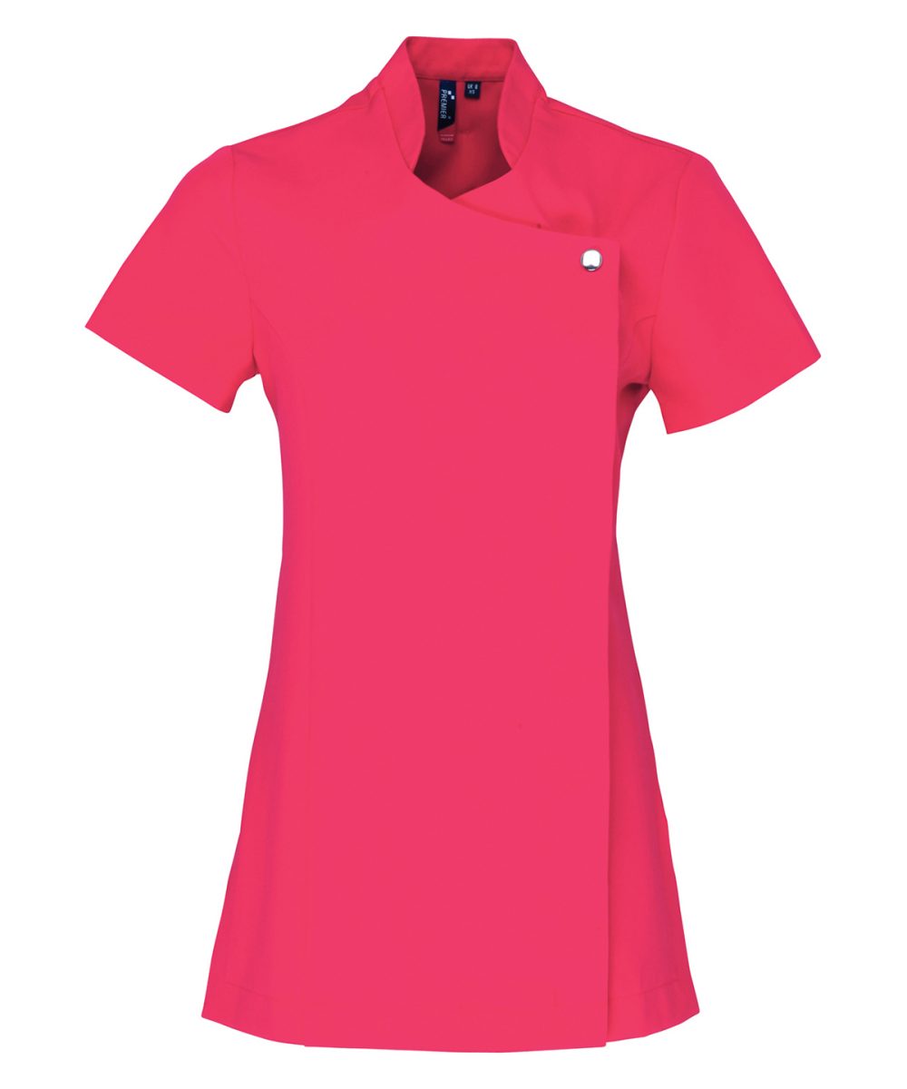 Hot Pink Blossom beauty and spa tunic