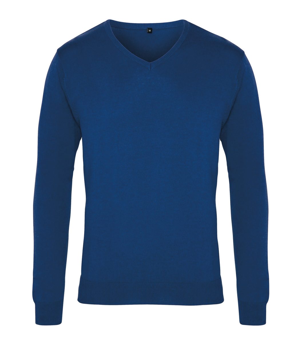 Royal V-neck knitted sweater