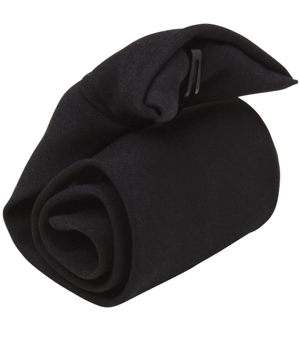 Black Clip tie