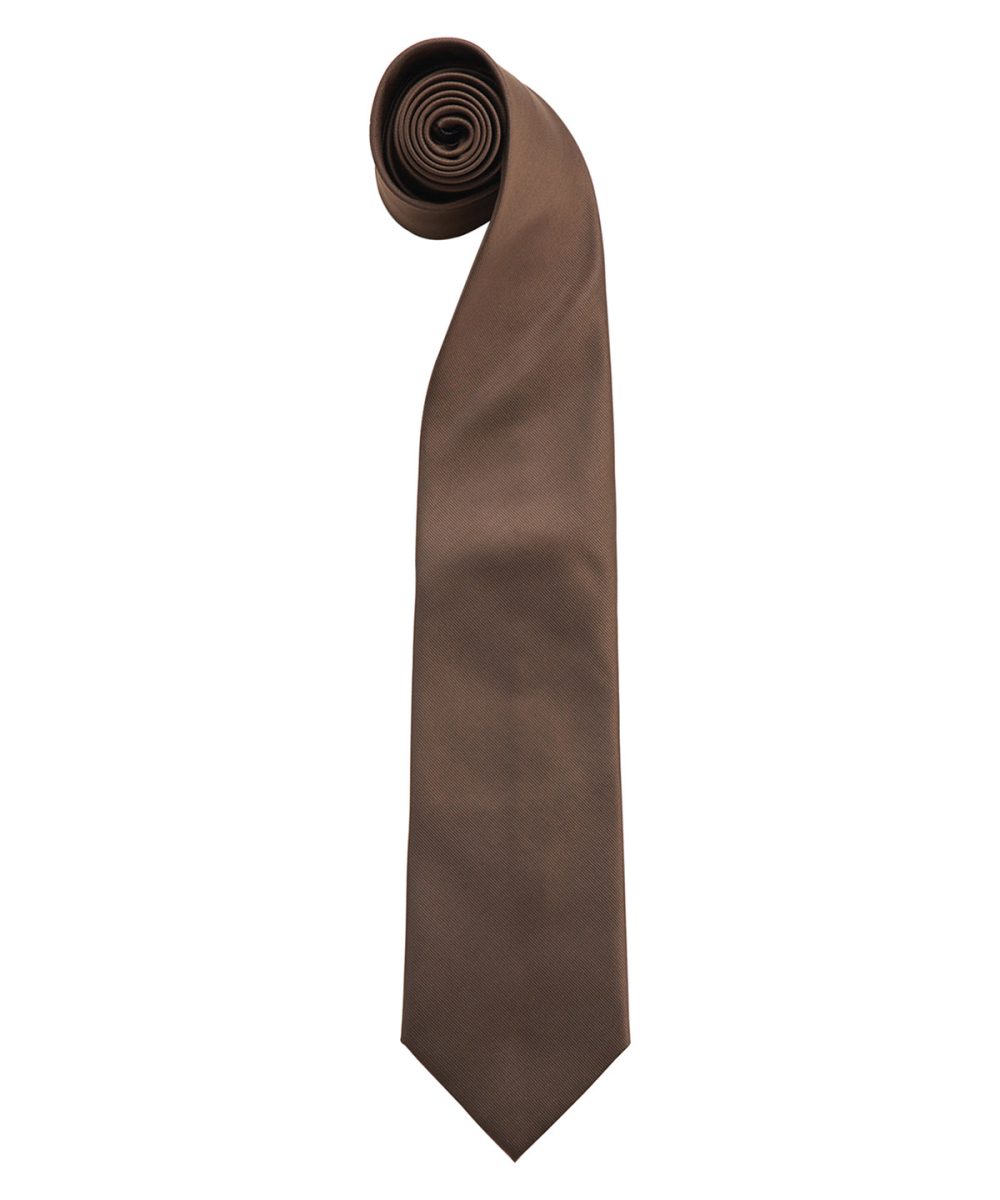 Brown 'Colours Originals' fashion tie