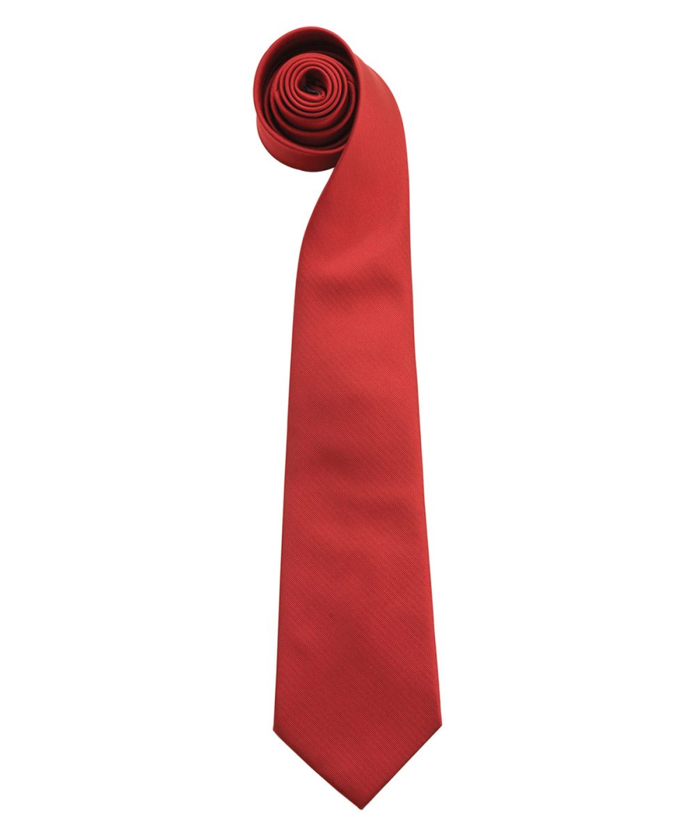 Burgundy 'Colours Originals' fashion tie