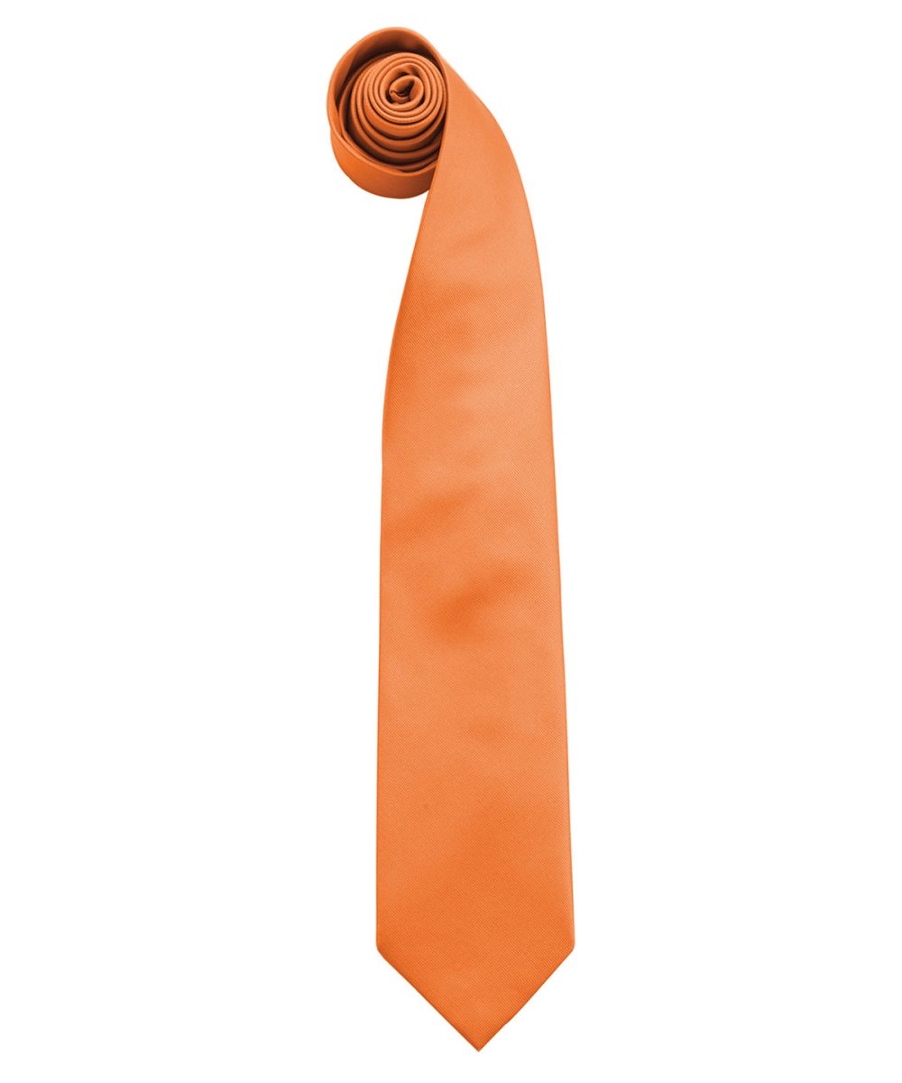 Orange 'Colours Originals' fashion tie